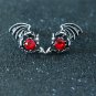 Game of Thrones Dragon Daenerys Drop Earrings With Black Enamel Round Shape Earring Jewelry