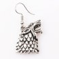 Game Of Thrones series Stark Family Goshawk Head Badge Wolf Targaryen Earrings hot Movies Jewelry
