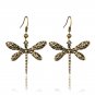 Game Of Thrones series Stark Family Jewelry Gold Drop Earrings for Ladies Sansa Vintage