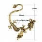 Game of Thrones Dragon Daenerys Drop Earrings With Black Enamel Round Shape Earring Jewelry