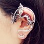Game of Thrones Dragon Daenerys Drop Earrings With Black Enamel Round Shape Earring Jewelry