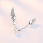 Game of Thrones Dragon Daenerys Drop Earrings two pearl Earring Jewelry