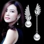 Game of Thrones Dragon Daenerys Drop Earrings two pearl Earring Jewelry