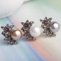 Game of Thrones Dragon Daenerys Drop Earrings two pearl Earring Jewelry