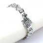 Game of Thrones Stark Family Bracelets Silver Wolf Men Male Jewelry