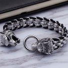 Game of Thrones Stark Family Bracelets Silver Wolf Men Jewelry