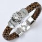 Game of Thrones Stark Family Bracelets Silver Wolf Men Jewelry