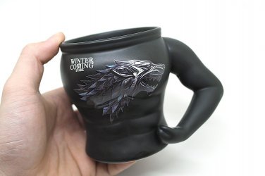 Game of Thrones Coffee Mug,Wolf Cup Christmas Mugs Beer Cups Mugs Birthday Gift Drinkware