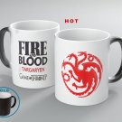 FIRE AND BLOOD TARGARYEN Tribal Totem Mug Game Of Thrones Mugs Color Changing Magic Mugs Cup Tea