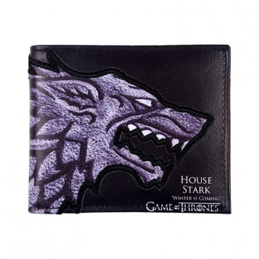 Game Of Thrones House Stark Winter Is Coming Wallet With Coin Section Credit Card Holder Purse