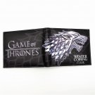 Game Of Thrones House Stark Winter Is Coming Wallet With Coin Section Credit Card Holder Purse