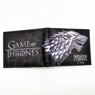 Game Of Thrones House Stark Winter Is Coming Wallet With Coin Section Credit Card Holder Purse