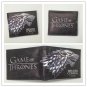 Game Of Thrones House Stark Winter Is Coming Wallet With Coin Section Credit Card Holder Purse