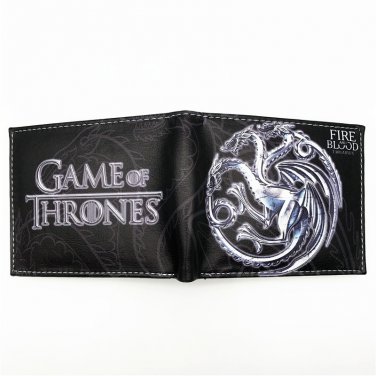 Game Of Thrones House Targaryen Wallet With Coin Section Credit Card Holder Purse