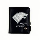 Game Of Thrones House Stark Winter Is Coming Wallet With Coin Section Credit Card Holder Purse