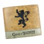 Game of Thrones Cosplay Short Wallet Money Bag Card and Photo Holder Lannister House Lion