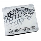 Game of Thrones Cosplay Short Wallet Money Bag Card and Photo Holder Stark House Wolf