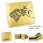 Game of Thrones Cosplay Short Wallet Money Bag Card and Photo Holder Stark House Wolf