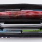 Game Of Thrones House Stark Wolf Logo Long Wallet Zipper Coins Money Cards Holder Layers Purse