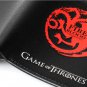 Game Of Thrones House Targaryen Dragon Logo Long Wallet Zipper Coins Money Cards Holder Layers Purse