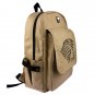 Game of Thrones House Stark Canvas Student School Bag Zipper Laptop Fashion Travel 15''