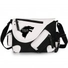 Game of Thrones House Stark Canvas Student School Bag Zipper Laptop Fashion Travel 15''