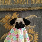 Pug Baby Security Blanket Handmade