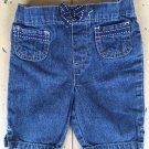 Faded Glory Infant Girls Denim Capris Size 18 Months