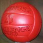 SLAZENGER 25 CHALLENGE MATCH BALL | RED CLASSIC LEATHER SOCCER BALL | WC 1966