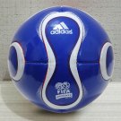 ADIDAS TEAMGEIST BLUE SOCCER | OFFICIAL MATCH BALL | WORLD CUP 2006 | NO.5
