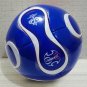 ADIDAS TEAMGEIST BLUE SOCCER | OFFICIAL MATCH BALL | WORLD CUP 2006 | NO.5