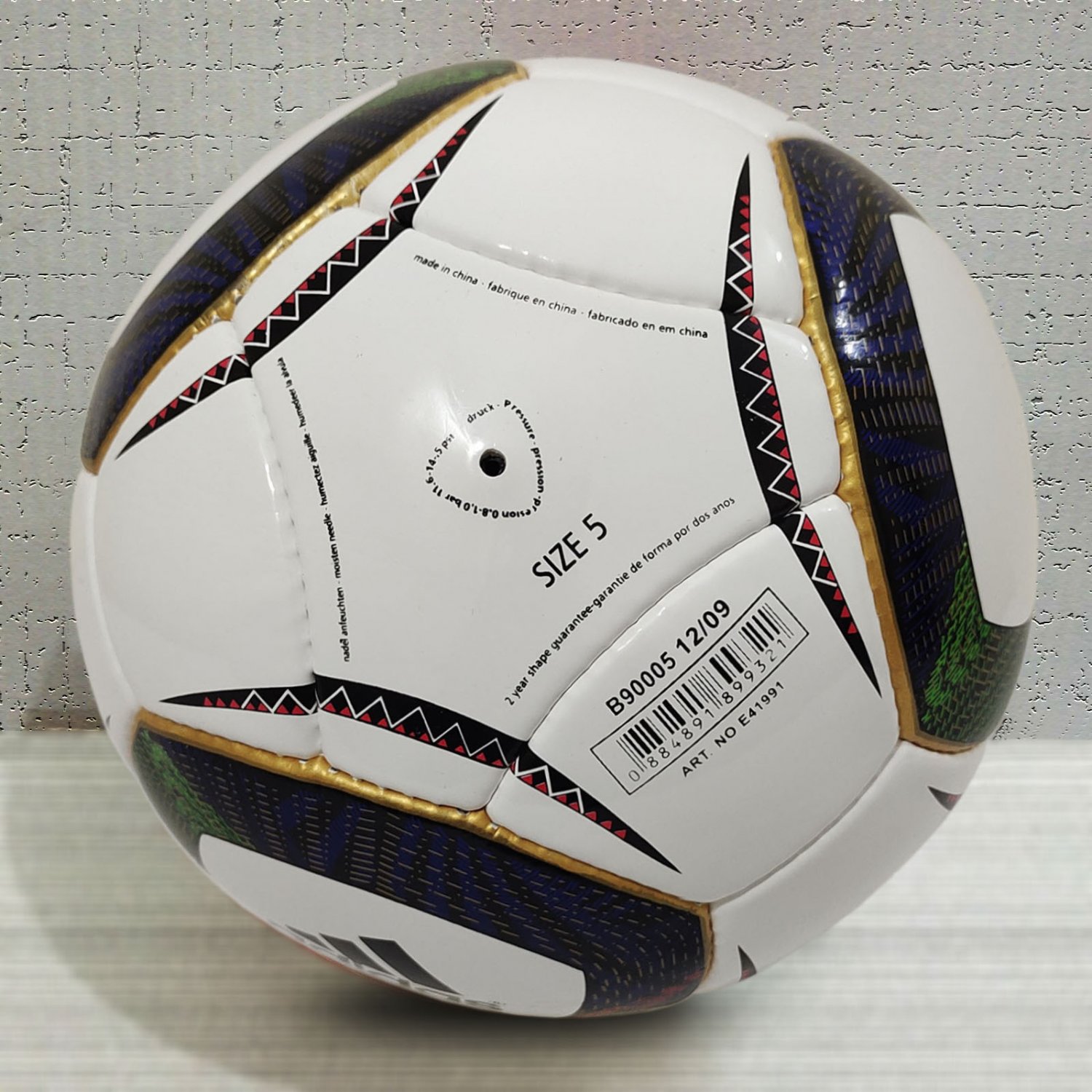 ADIDAS FOOTBALL JABULANI SOCCER OFFICIAL MATCH BALL FIFA WORLD