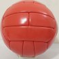 SLAZENGER 25 CHALLENGE MATCH BALL | ORANGE EMBOSS LEATHER SOCCER BALL | WC 1966