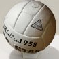 TOP STAR VM BALLOON | CLASSIC MATCH BALL | WHITE LEATHER SOCCER BALL | WC 1958
