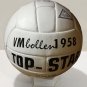 TOP STAR VM BALLOON | CLASSIC MATCH BALL | WHITE LEATHER SOCCER BALL | WC 1958