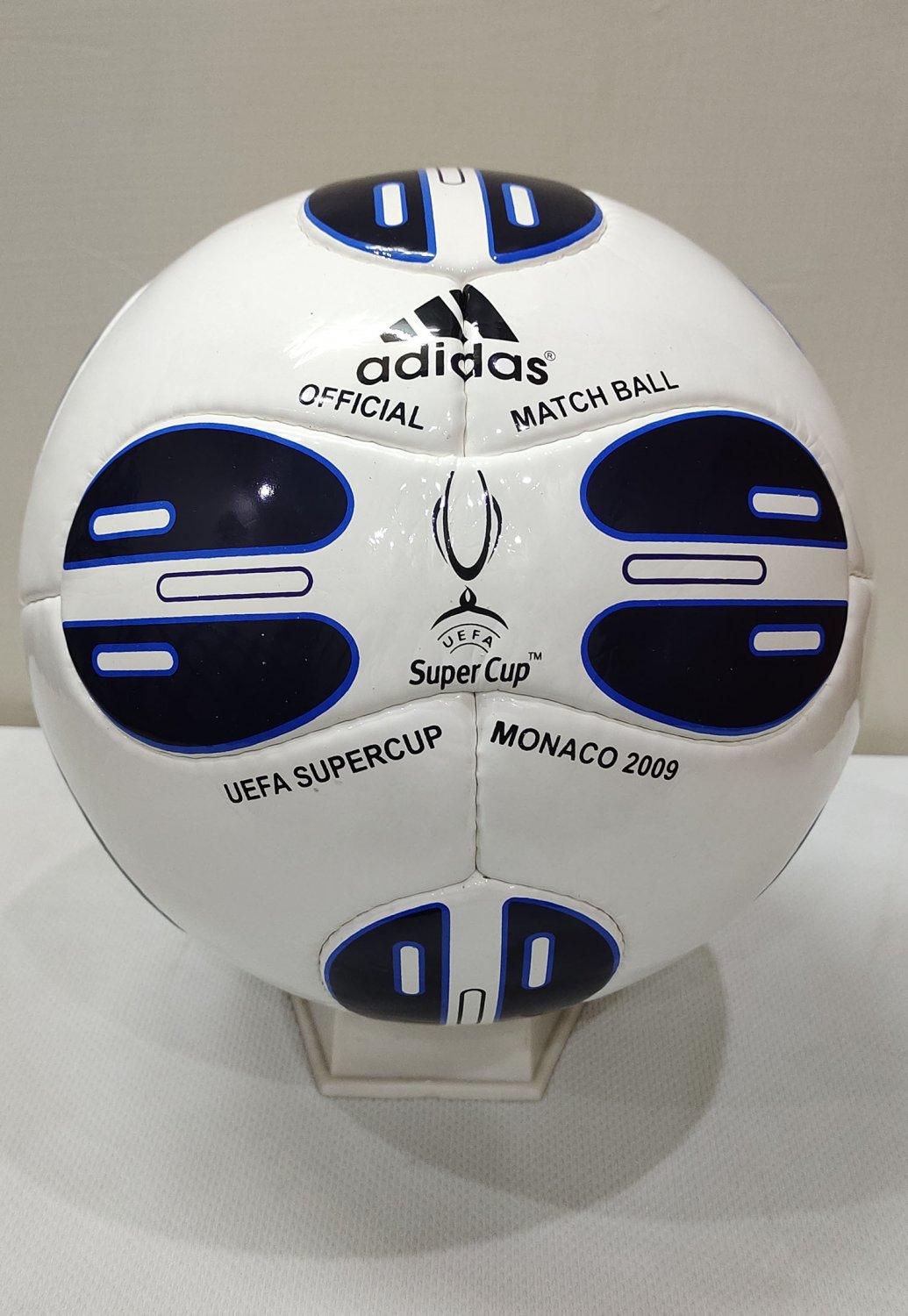Adidas UEFA Super Cup Match Ball Soccer | Monaco 2009 Size 5 Football