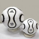 Adidas Teamgeist Pack of 2 | World Cup Soccer Ball 2006 Germany | Size 5 with size 1 free gift