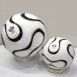 Adidas Teamgeist Pack of 2 | World Cup Soccer Ball 2006 Germany | Size 5 with size 1 free gift