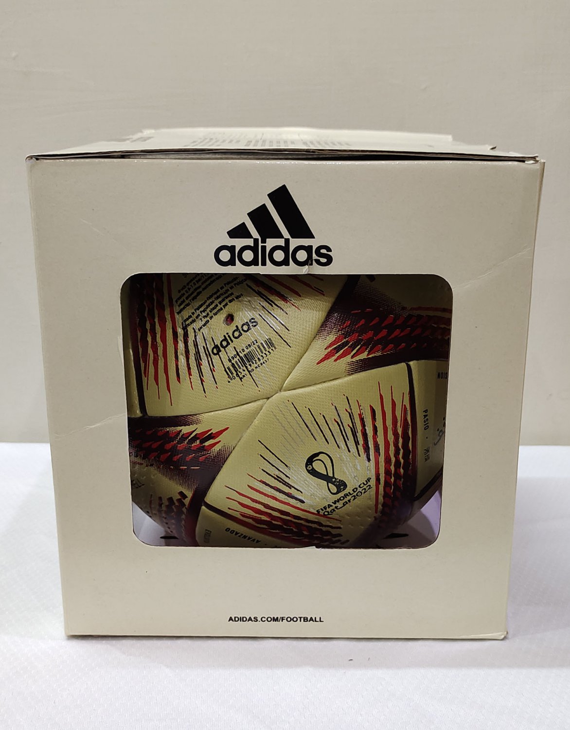 Al Rihla Speed Shell Final Soccer Ball FIFA World Cup Qatar 2022