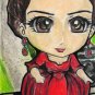 Outlander Claire Fraser Japanese Anime Art Original Sketch Card Drawing ACEO PSC 1/1 by Maia
