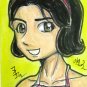 Jurassic World Camp Cretaceous Sammy Japanese Anime Art Sketch Card ACEO PSC 1/1 by Maia
