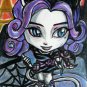 Monster High Catrine DeMew Werecat Japanese Anime Original Sketch Card Drawing ACEO PSC 1/1 by Maia