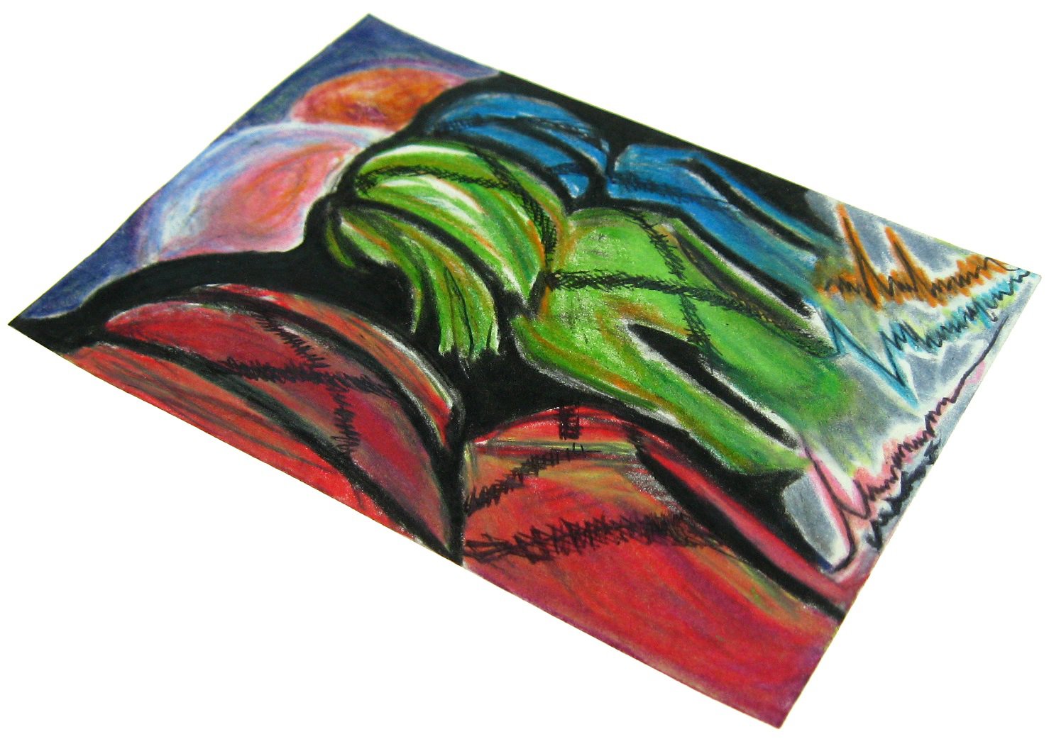 Original Concept Art RGB Idly Japanese Anime Sketch Card ACEO PSC ACEO
