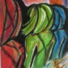 Original Concept Art RGB Idly Japanese Anime Sketch Card ACEO PSC ACEO PSC 1/1 by Maia
