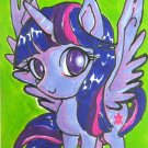 My Little Pony Twilight Sparkle Original Anime Art Sketch Card Drawing ACEO PSC 1/1 Maia