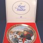 1983 Oh Christmas Tree Royal Windsor plate Jack Woodson Victorian scene 2nd edition, box