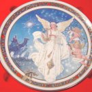 Royal Windsor 1990 Adeste Fideles Christmas angel plate porcelain china Jack Woodson, box