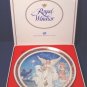 Royal Windsor 1990 Adeste Fideles Christmas angel plate porcelain china Jack Woodson, box