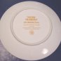 1989 Together for Christmas Avon holiday plate bears porcelain china 22K gold trim, box