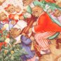 1989 Together for Christmas Avon holiday plate bears porcelain china 22K gold trim, box